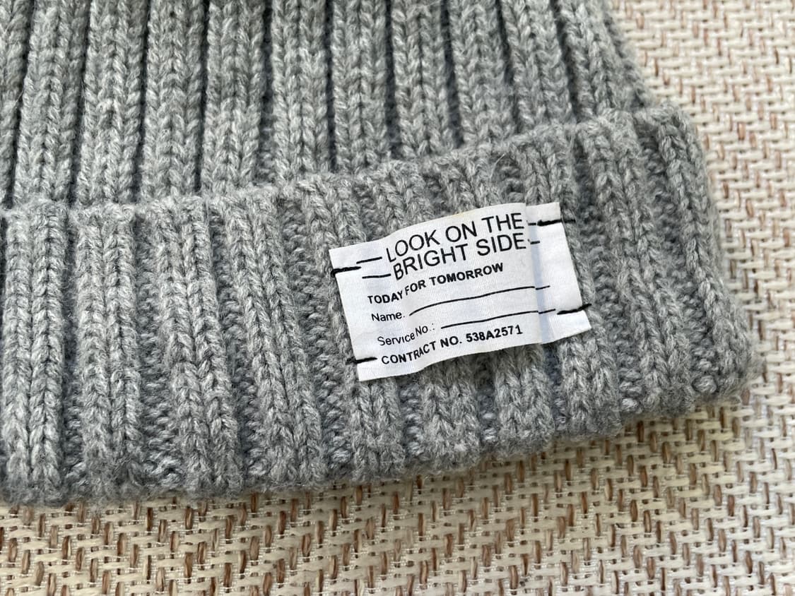 빈티지 그레이 비니  J03931 상품이미지2