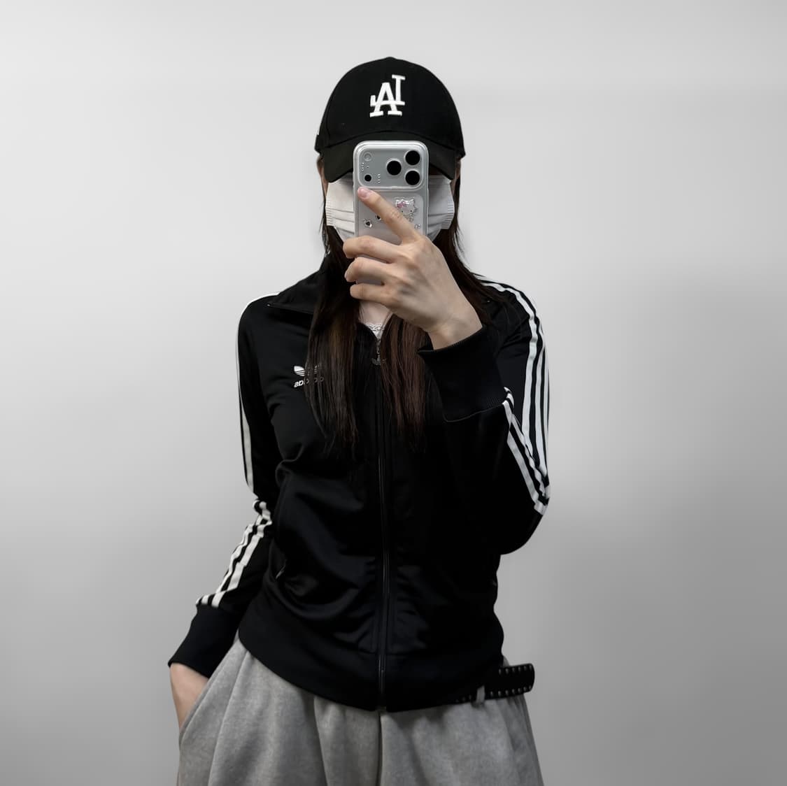 아디다스 파이어버드 트랙탑 져지 블랙 상품이미지1
