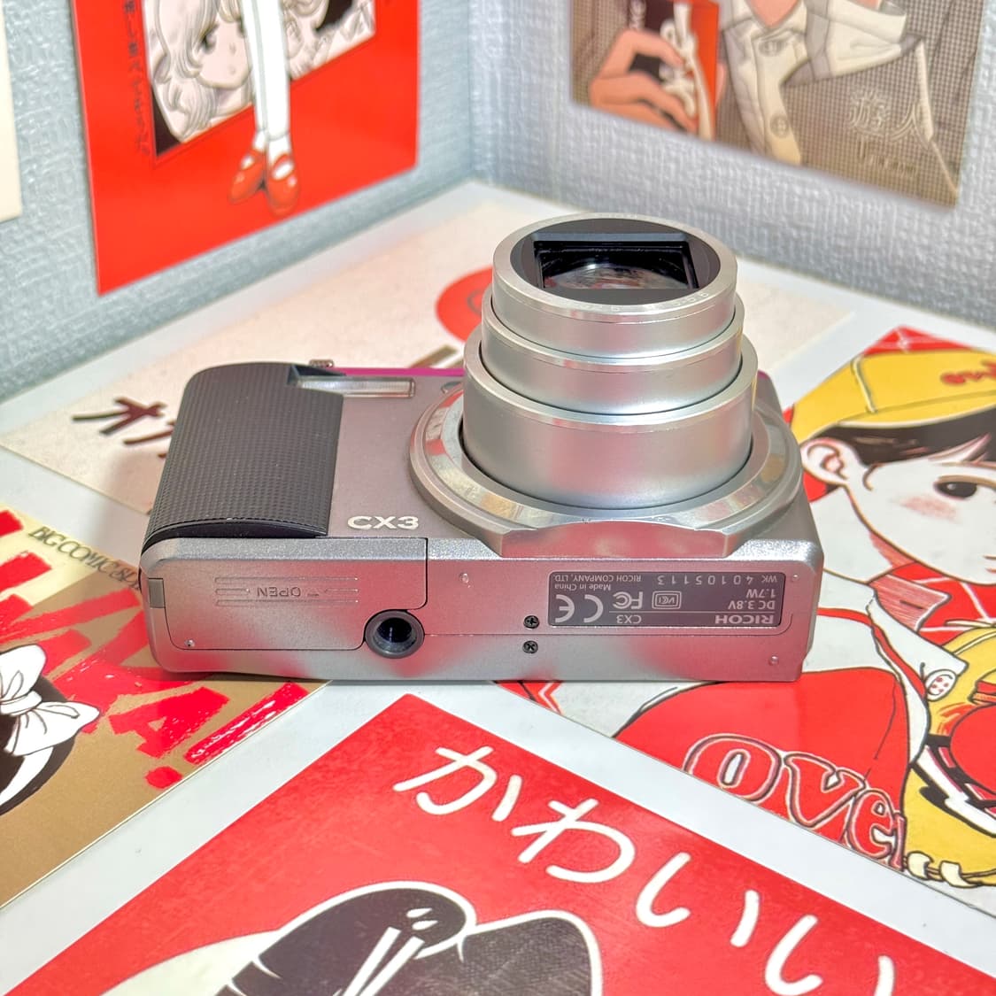 리코 CX3 투톤(Light Gray&Pink) 빈티지디카 상품이미지4