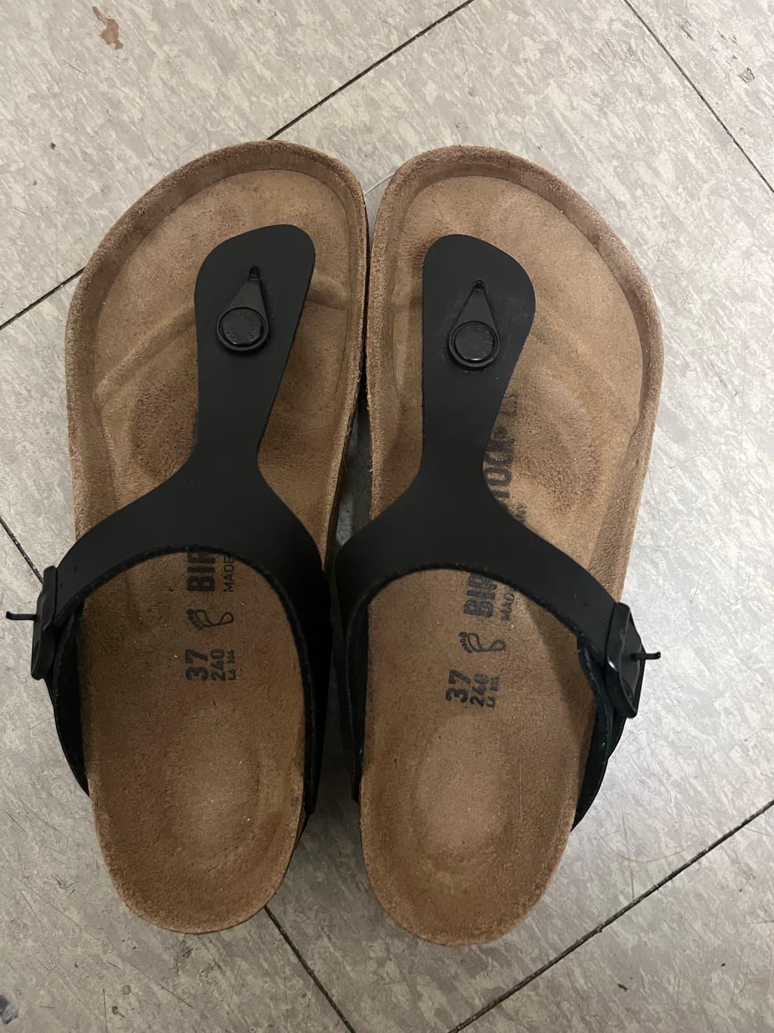 버켄스탁 지제 블랙 (240) 상품이미지1