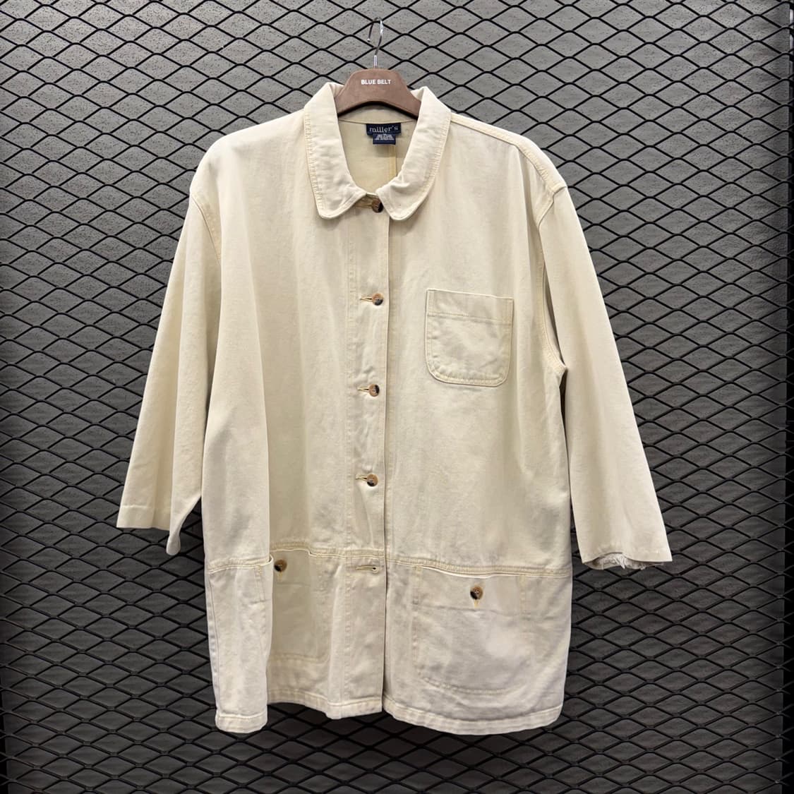 USA VINTAGE 프렌치워크자켓 7부소매 스냅포켓 디테일 상품이미지2
