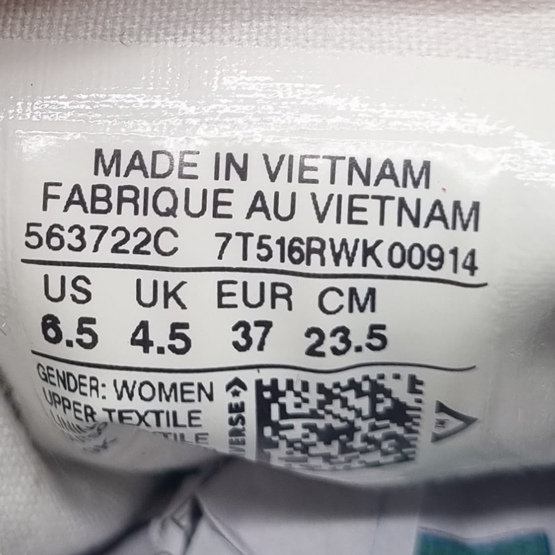 컨버스 올스타 벨벳 스니커즈235  상품이미지6