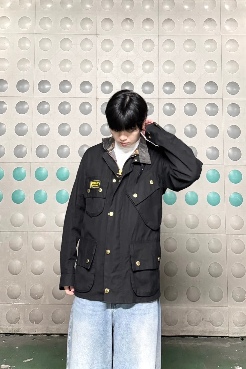 바버 인터네셔널 왁스 코팅 자켓 상품이미지1