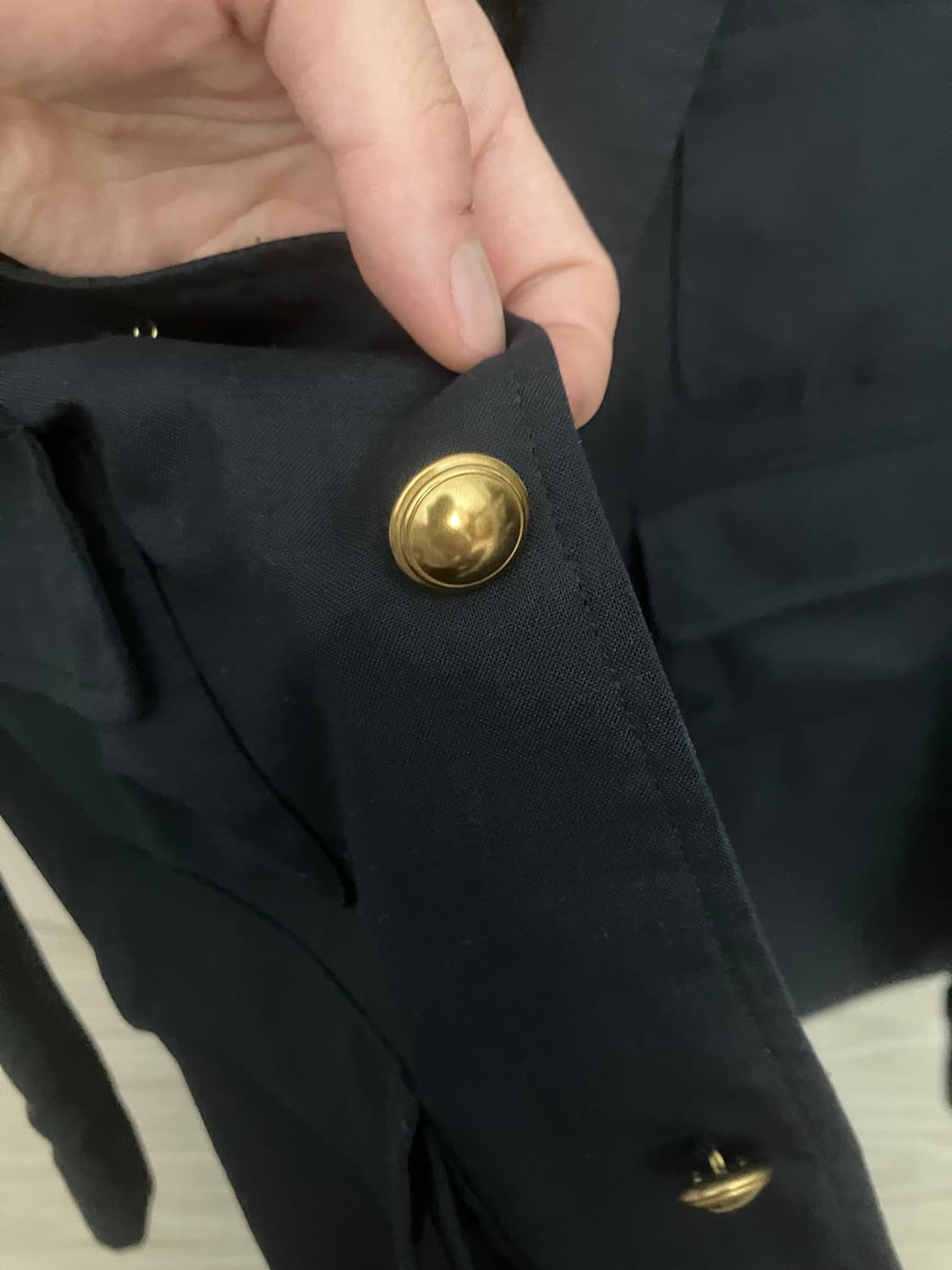 빔즈 beams 금장 블레이저  상품이미지3