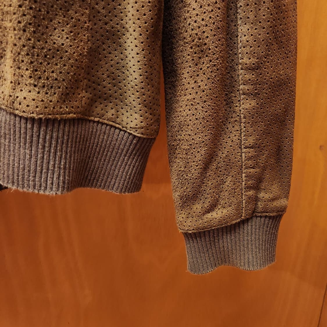 올세인츠 염소가죽 스웨이드 봄버 자켓 M 상품이미지6