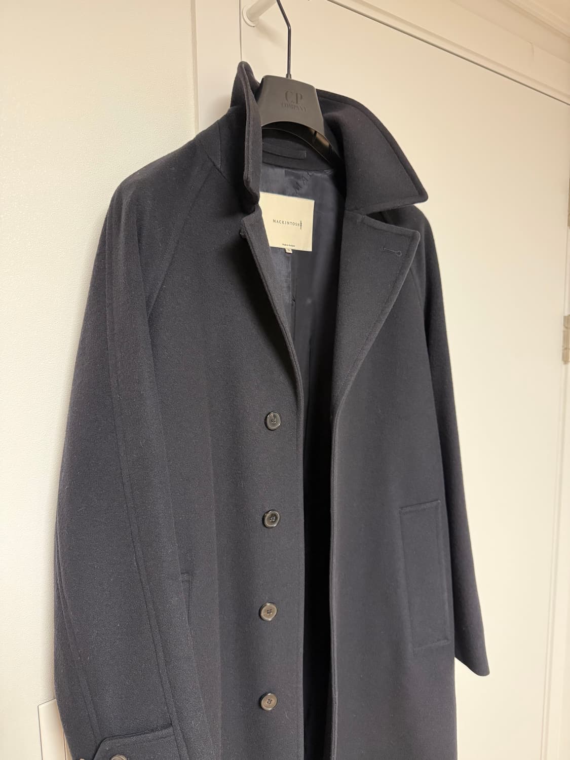 Mackintosh 맥킨토시 다크네이비 래글런 싱글코트 38사이즈 판매 상품이미지3