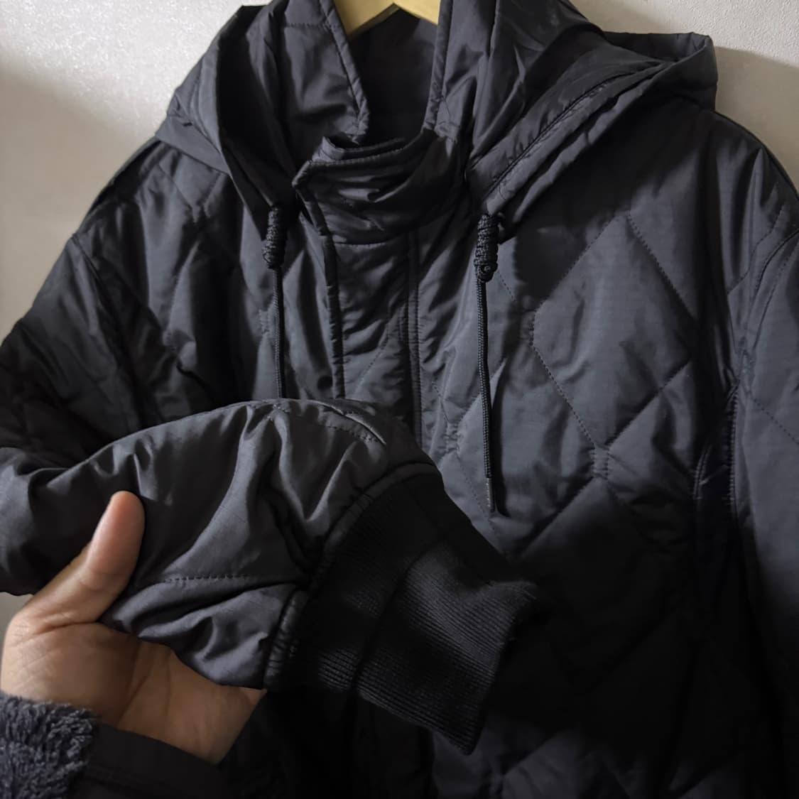 비이커 남성 퀄팅 야상 후드 점퍼 002(100정도) 상품이미지2