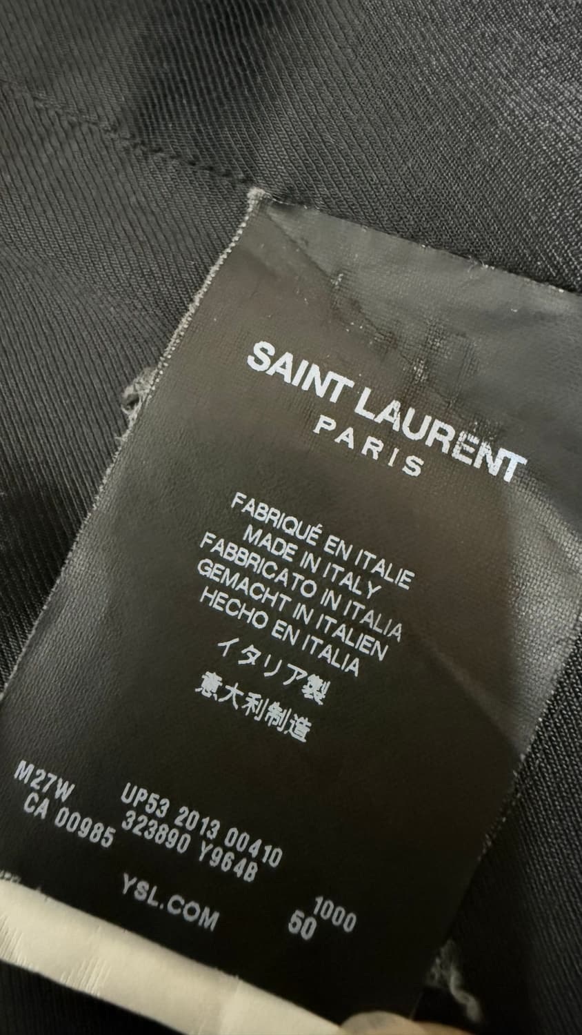 생로랑 13fw 피코트 에디슬리먼 50 사이즈 상품이미지7
