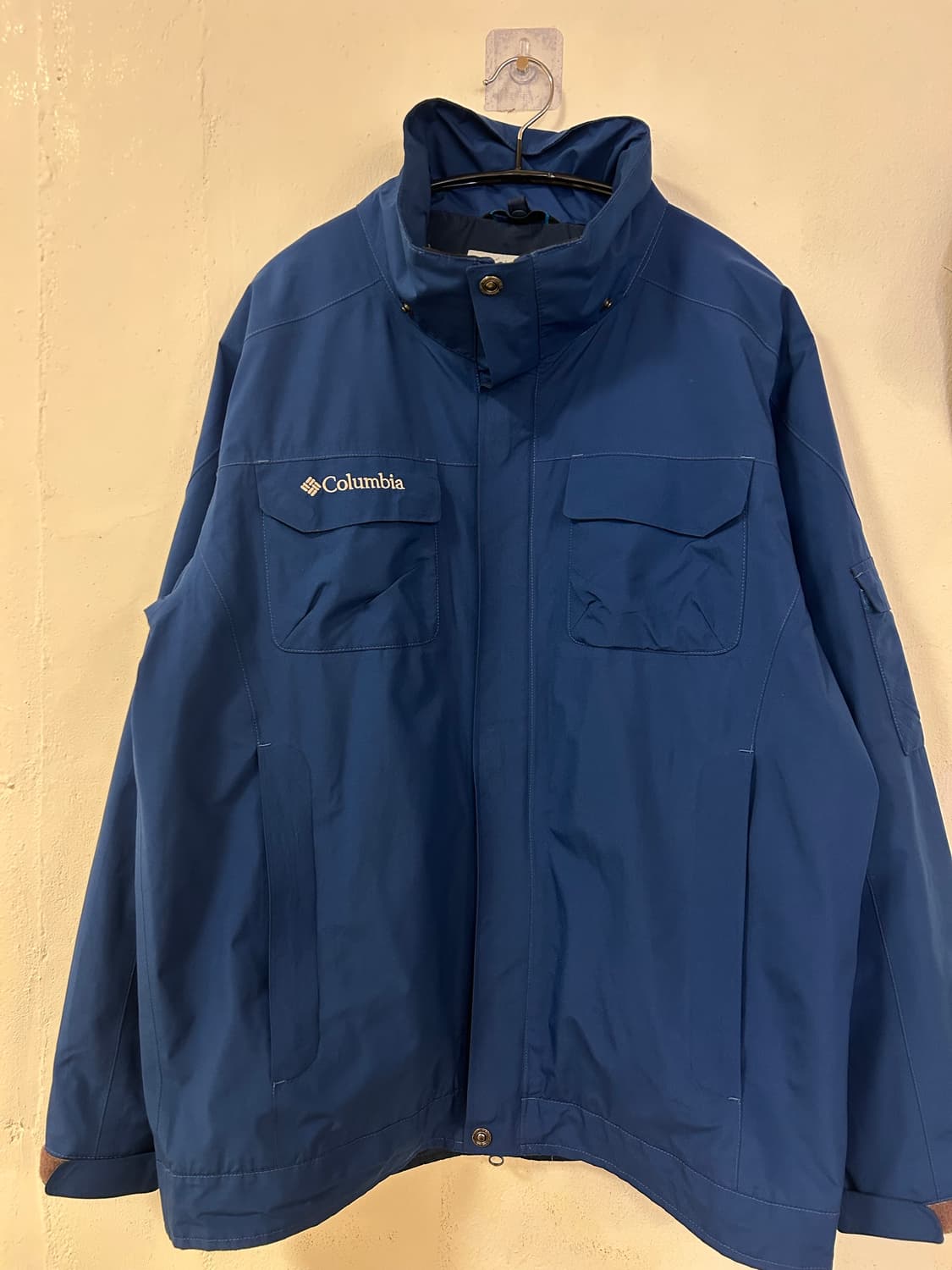 컬럼비아 고어텍스 블루 자켓 M (실측100) 상품이미지1