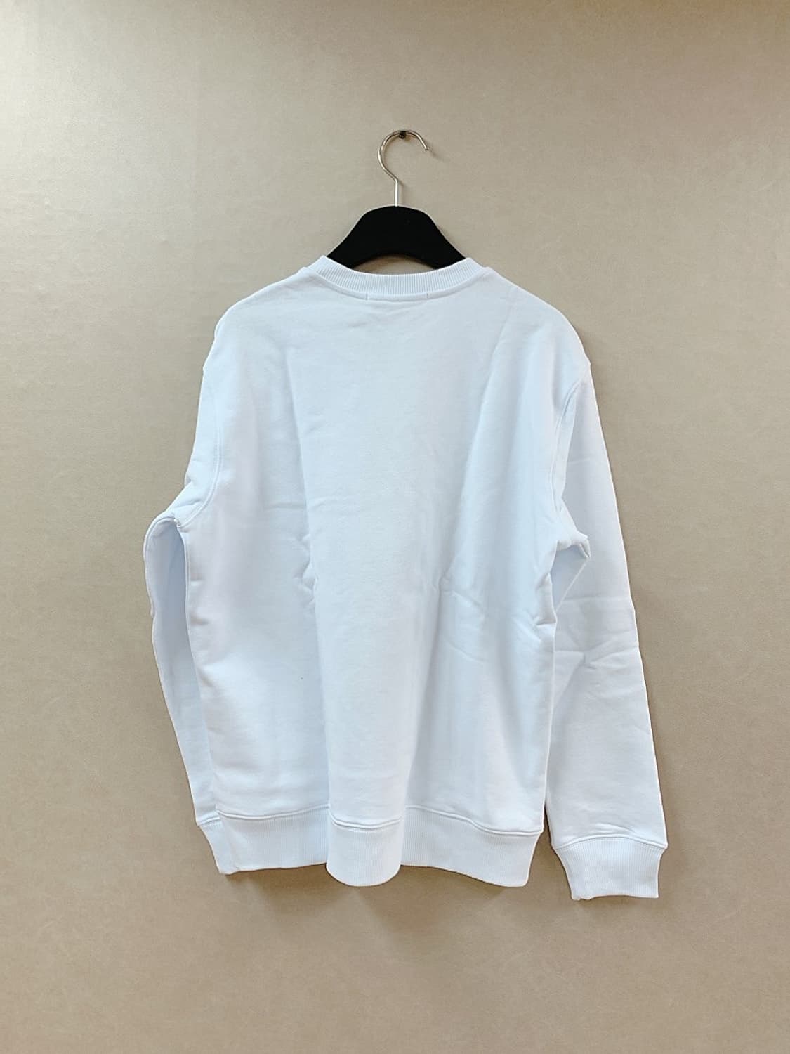 MSGM 공용 화이트박스로고 기본 맨투맨 90% 핫딜 상품이미지3