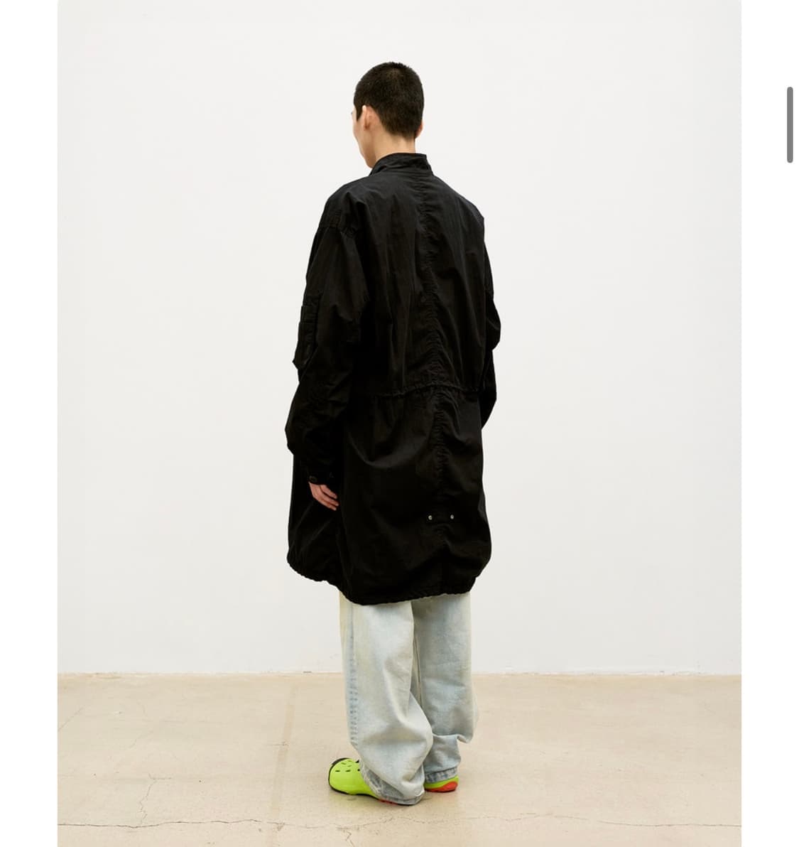 쿠어 가먼트 다이드 피쉬테일 파카 상품이미지3