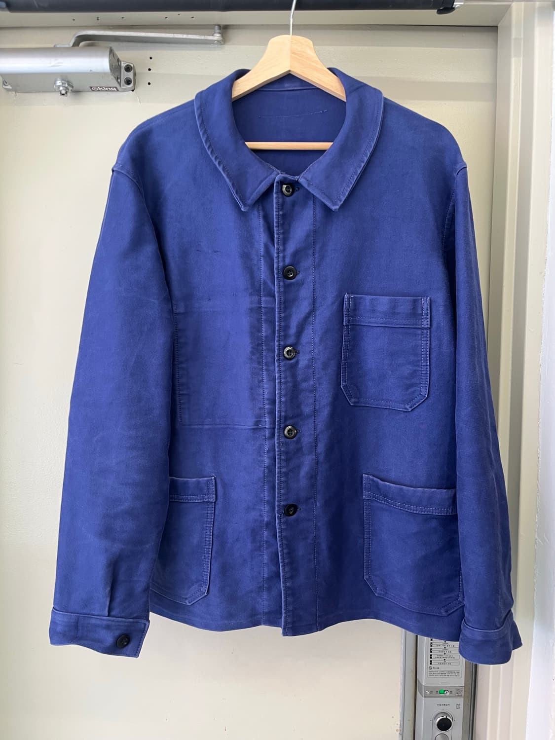 [XL] 60s 프렌치 몰스킨 워크자켓 상품이미지1