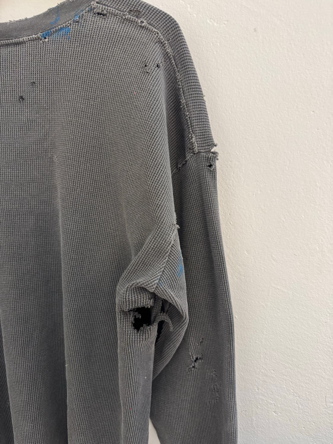 빈티지 커스텀 와플긴팔 상품이미지6