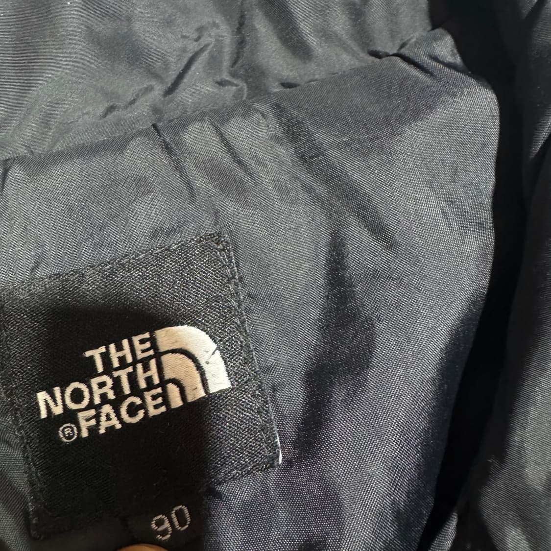 노스페이스 블랙 퀼팅 패딩 자켓 상품이미지4