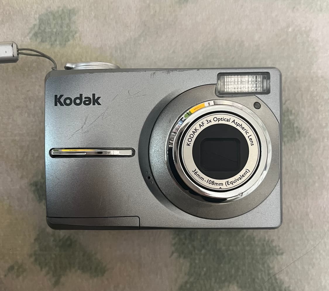 코닥 c813 실버 빈티지 카메라 디카 상품이미지1