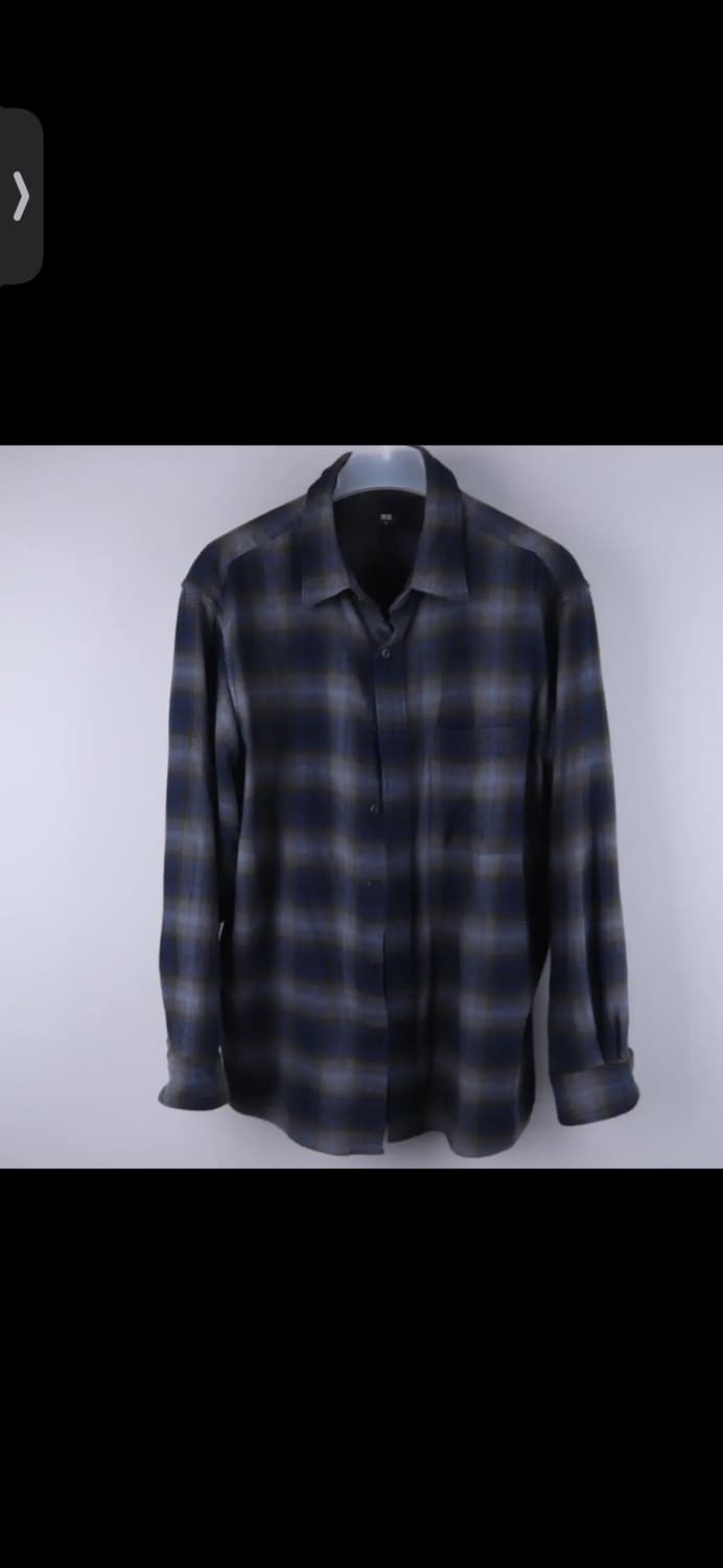 유니클로 플란넬 셔츠 판매 상품이미지1