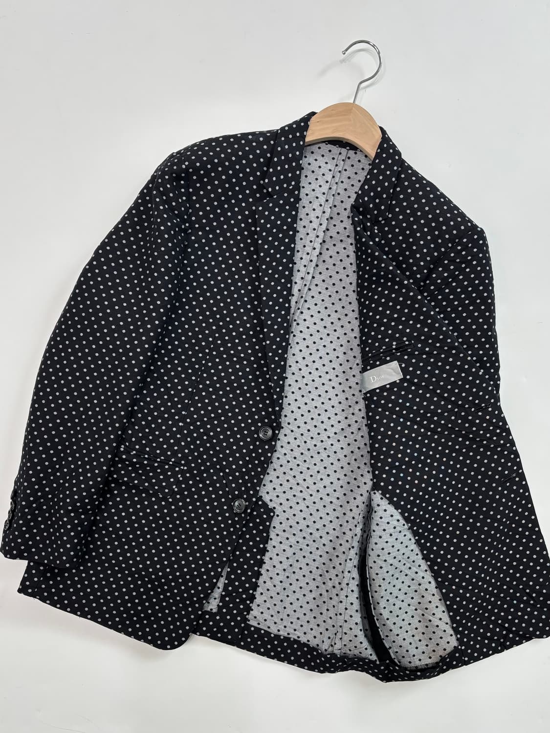 Dior 크리스찬 디올 옴므 17SS 도트 나로 라펠 울 블레이저 상품이미지2