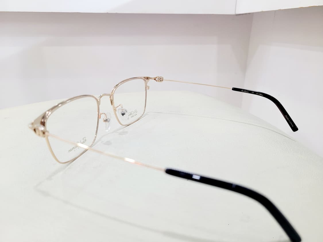폴휴먼안경 PHF-386A 블랙/골드 티탄 상품이미지6