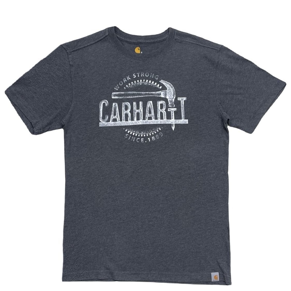 CARHARTT 프린팅 반팔 티 그레이 S 상품이미지1