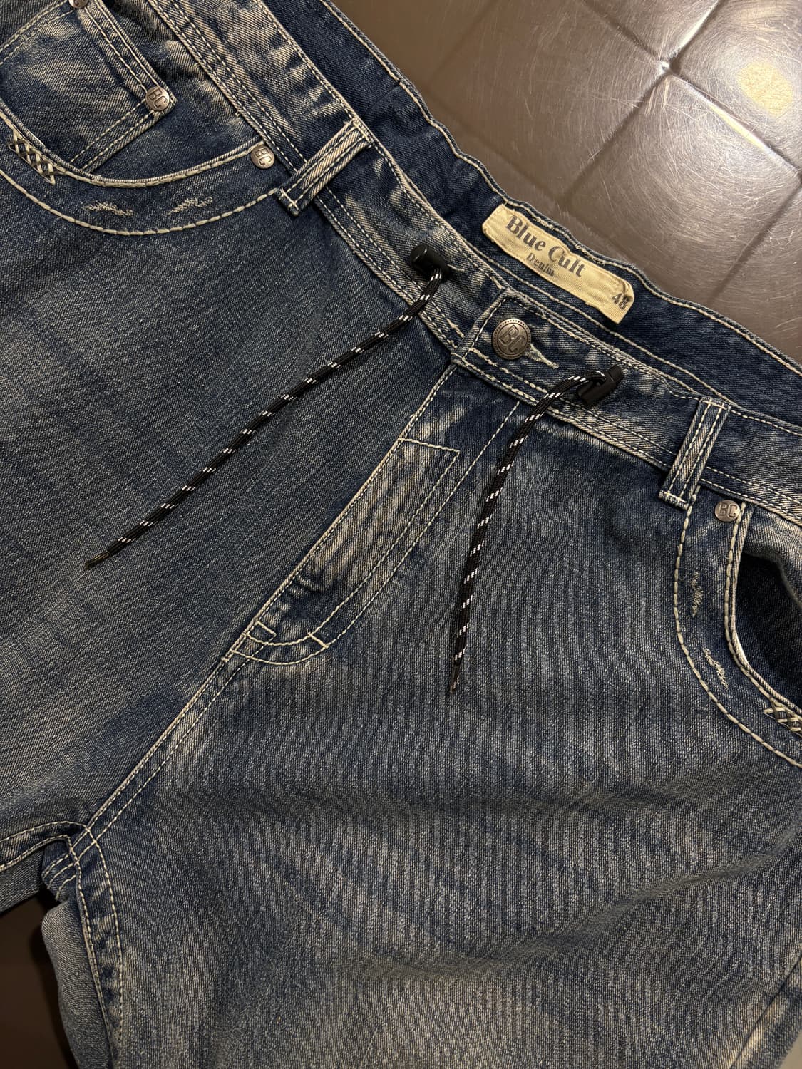 빈티지 데님팬츠 상품이미지4