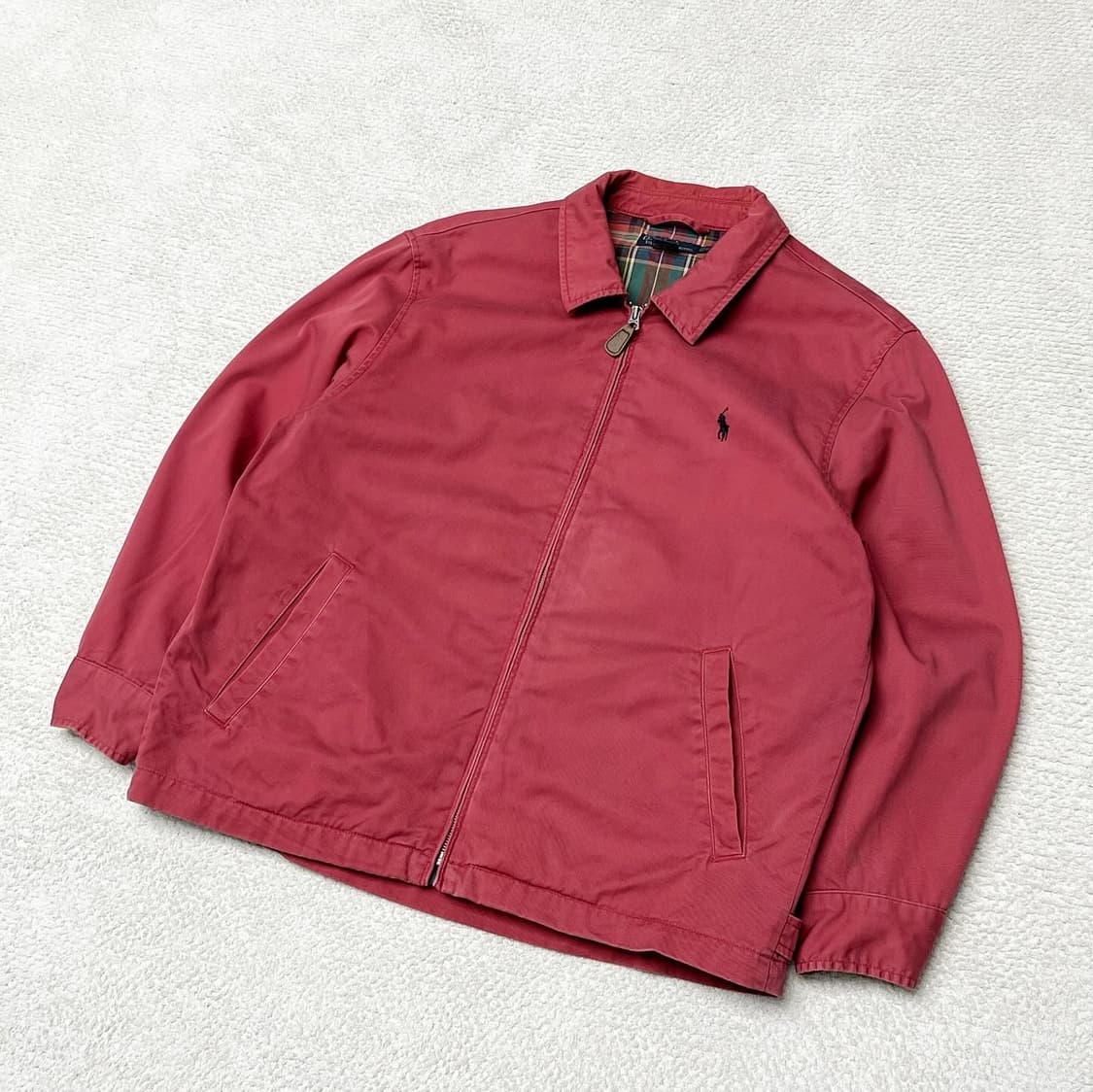 폴로 랄프로렌 마젠타 코튼 스윙톱 자켓 상품이미지2