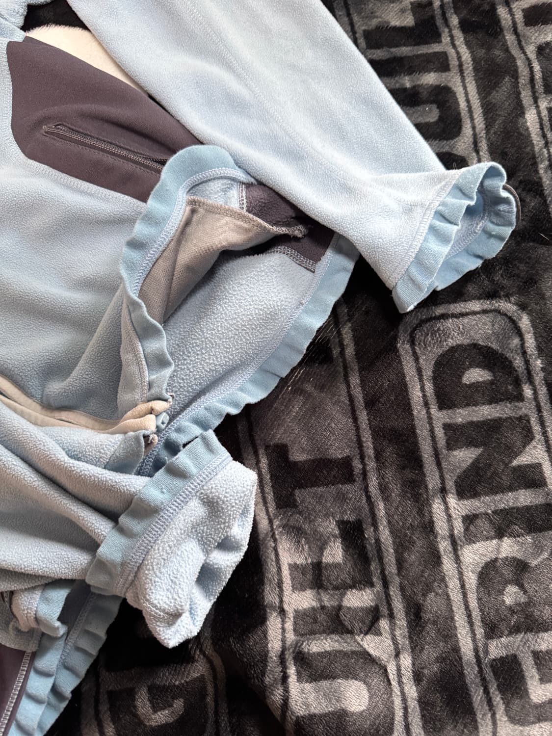 나이키 ACG 세컨 레이어 플리스 집업 자켓 스카이블루 상품이미지4