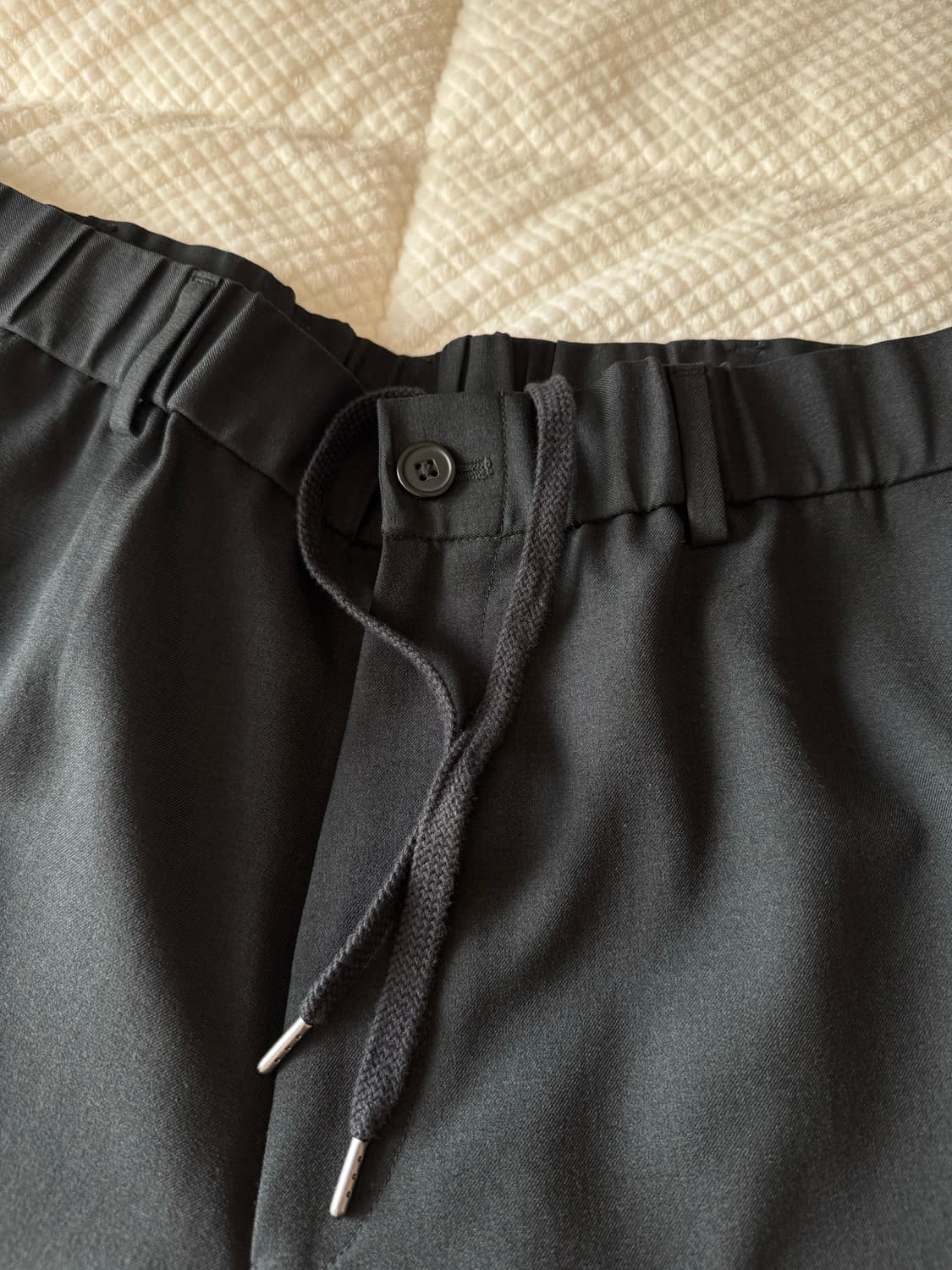 [Uniqlo] 유니클로 U 테이퍼드 핏 슬랙스_블랙 (XL) 상품이미지5