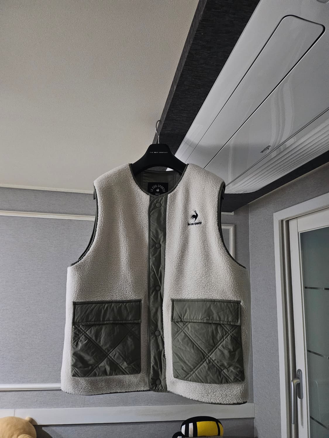 [거의 새것] 르꼬끄 리버서블 양면 퀼팅 패딩 조끼 베스트 상품이미지3