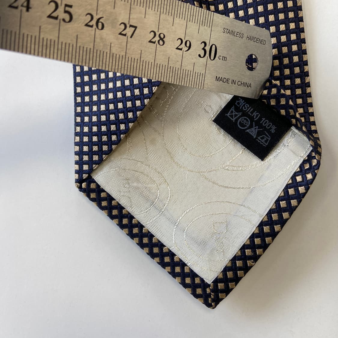 크리스찬 디올(Dior) 심플로고 명품 정품 넥타이 상품이미지8