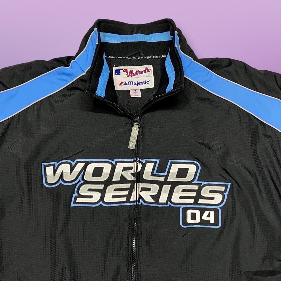 대장급 새상품급 마제스틱 월드시리즈 기념 한정판자켓 상품이미지6