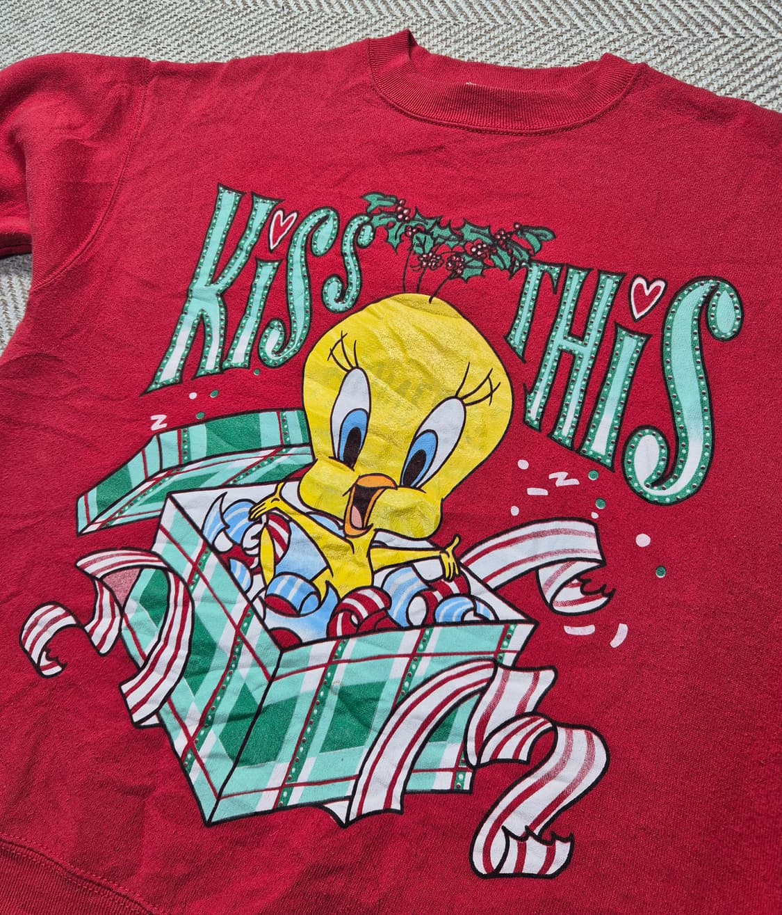 90s 워너브라더스 트위티 스웻 상품이미지2