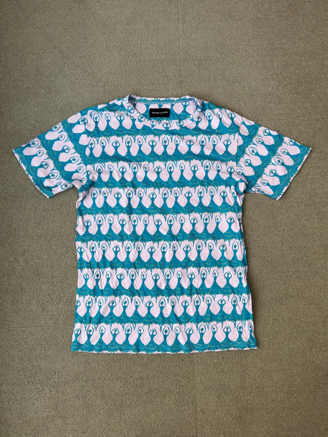 츠모리치사토 발레리나 프린트 티셔츠 상품이미지1