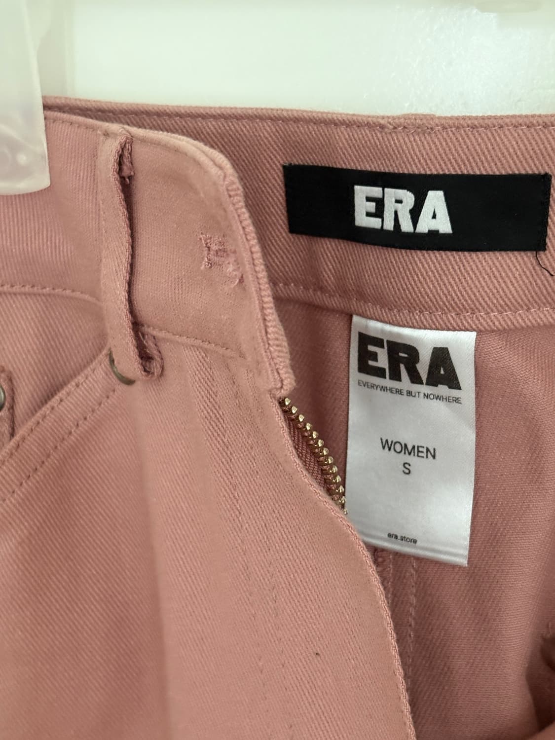 era WOMEN WIDE CARPENTER PANTS - DUSTY P 상품이미지4
