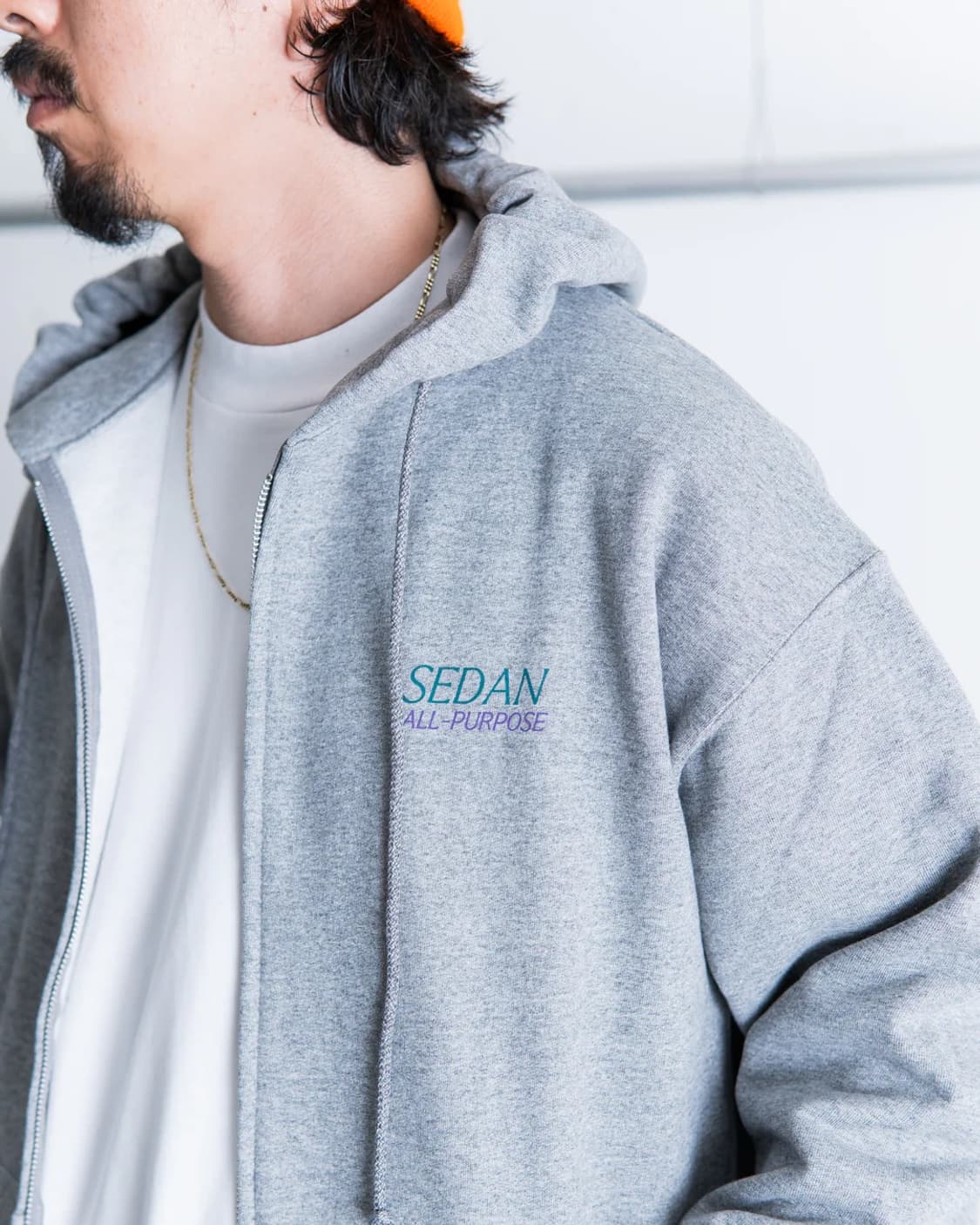 SEDAN ALL-PURPOSE OG Logo Zip Hoodie 상품이미지2