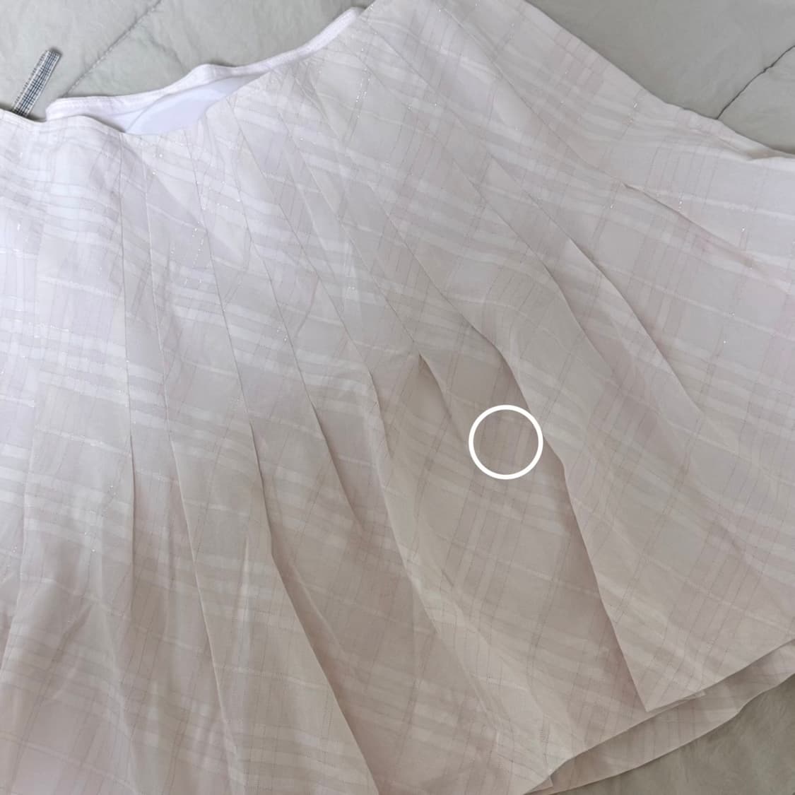 버버리 블루라벨 핑크 체크 연분홍 플리츠 스커트 딸기우유 히메갸루 상품이미지10