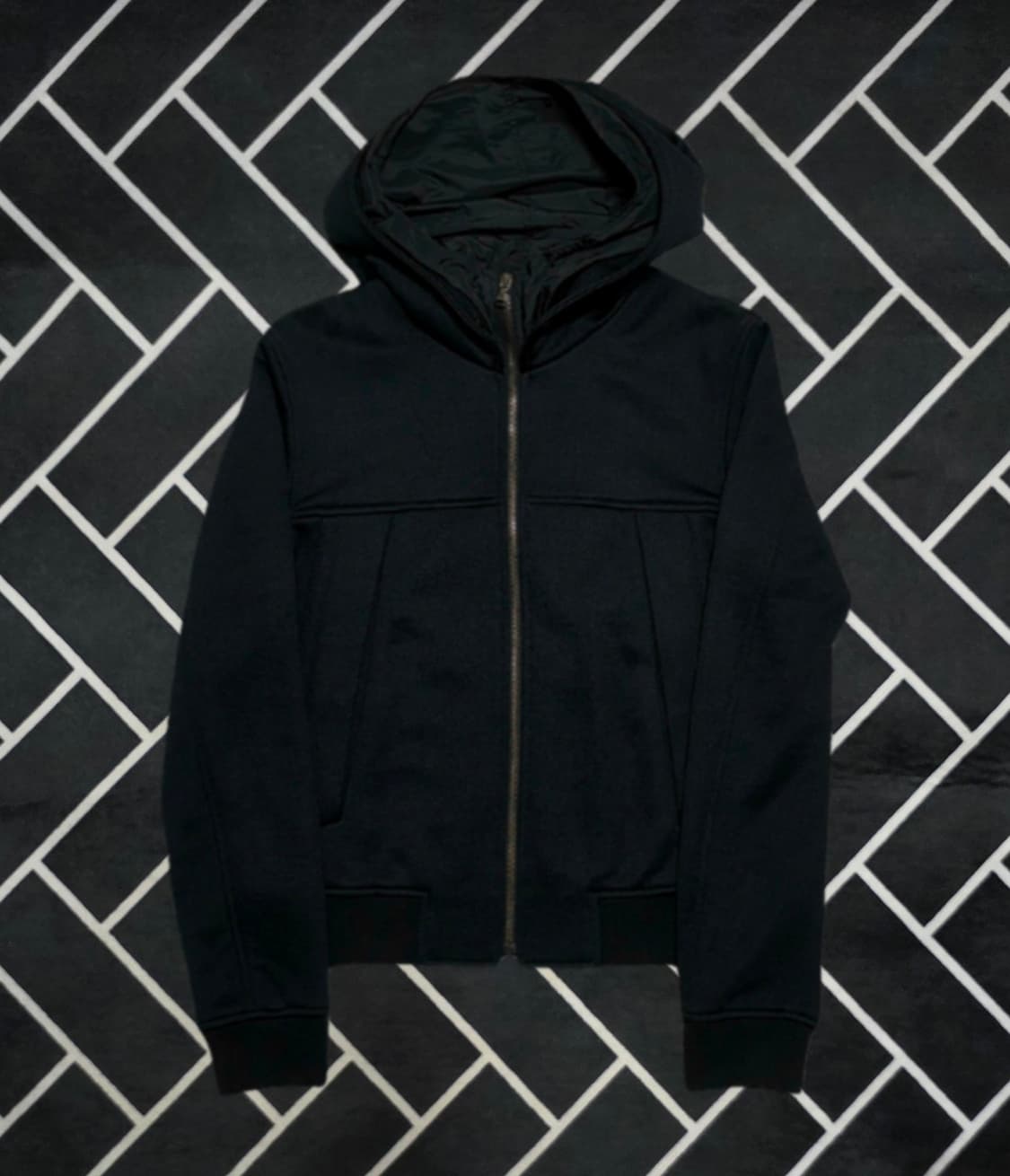 우영미 나일론 이중 후드집업  상품이미지1