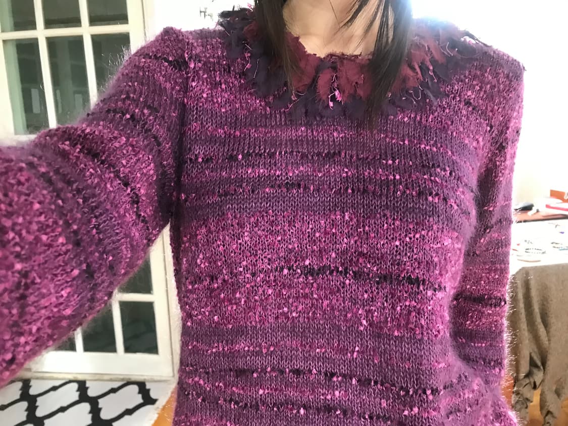 vintage ruffle knit 상품이미지6