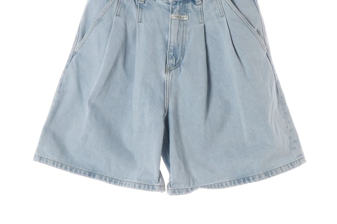 마리떼 프랑소와 저버 핀턱 데님 쇼츠 S 상품이미지4