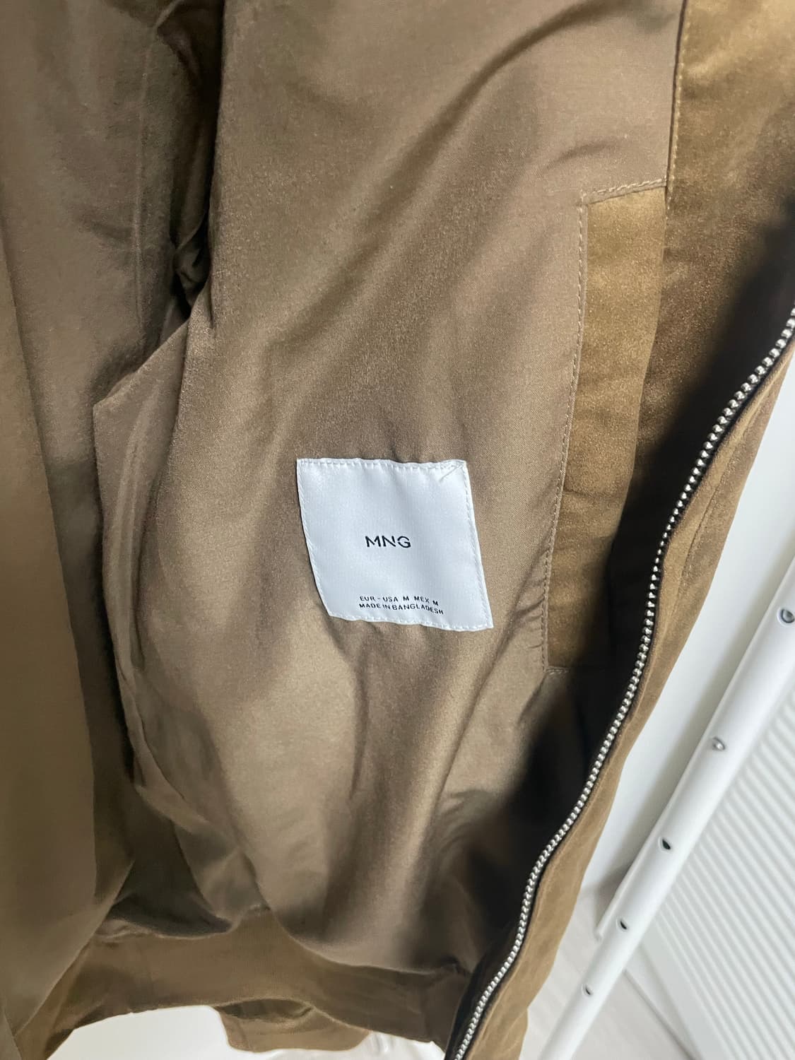 Mango 스웨이드 자켓 상품이미지4