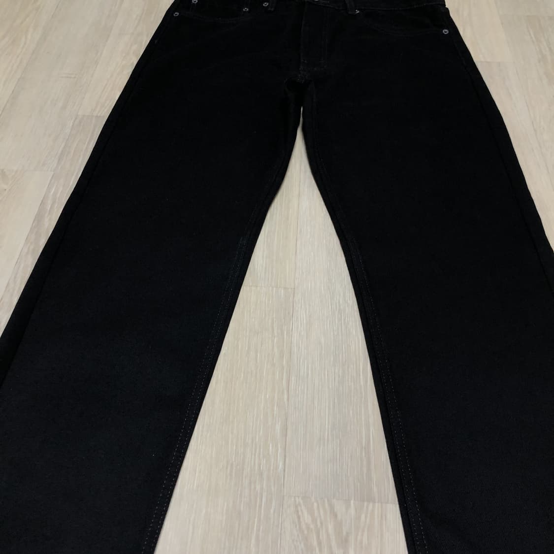 (36) 리바이스 Levi's 505 레귤러핏 블랙 데님 블랙진 상품이미지3