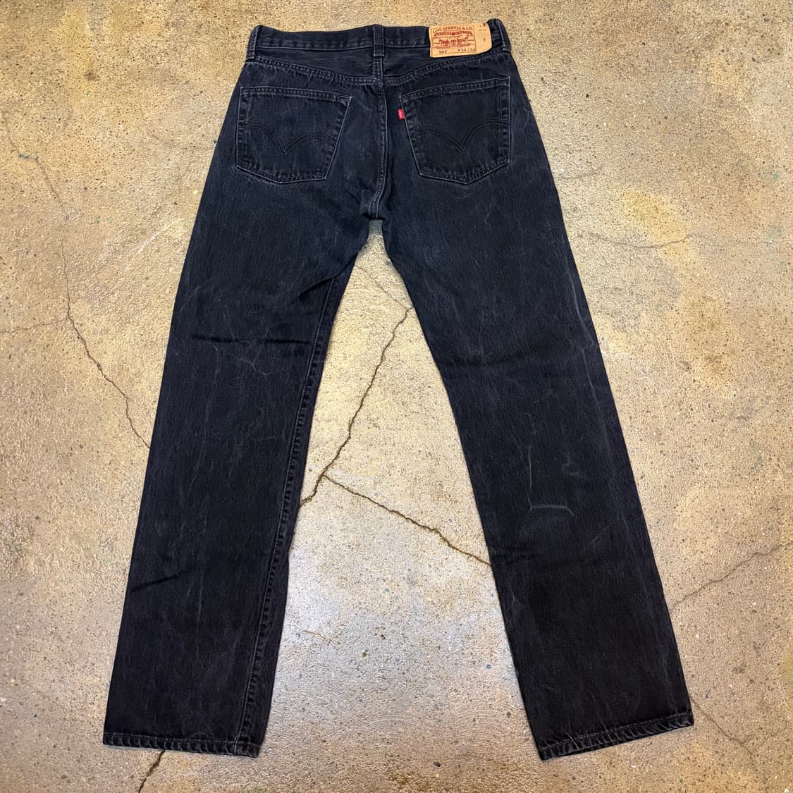 00s 미국 빈티지 리바이스 501 블랙진 청바지 상품이미지5