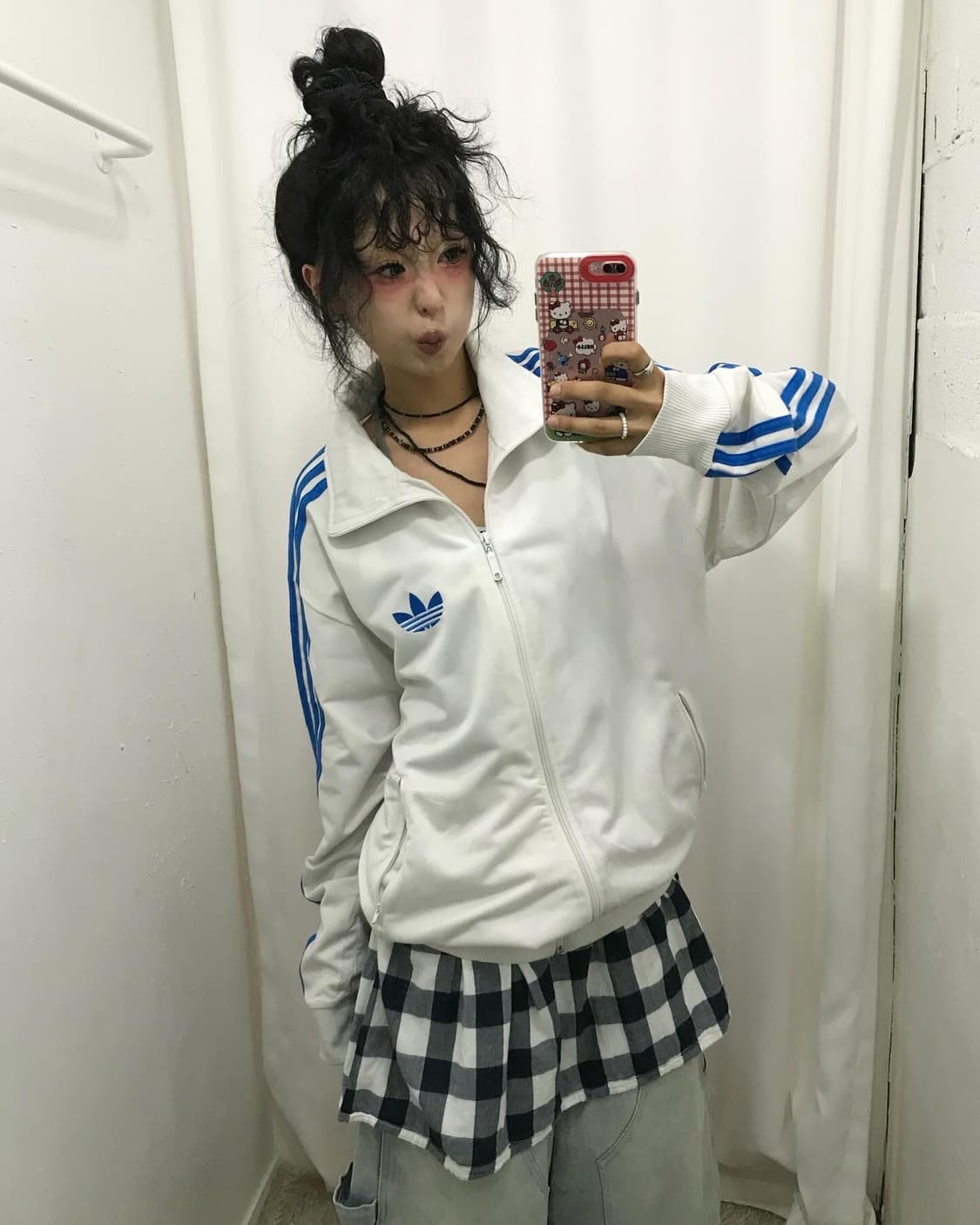 Adidas White&Blue Jersey ⭐️대대장 레어⭐️ 상품이미지5