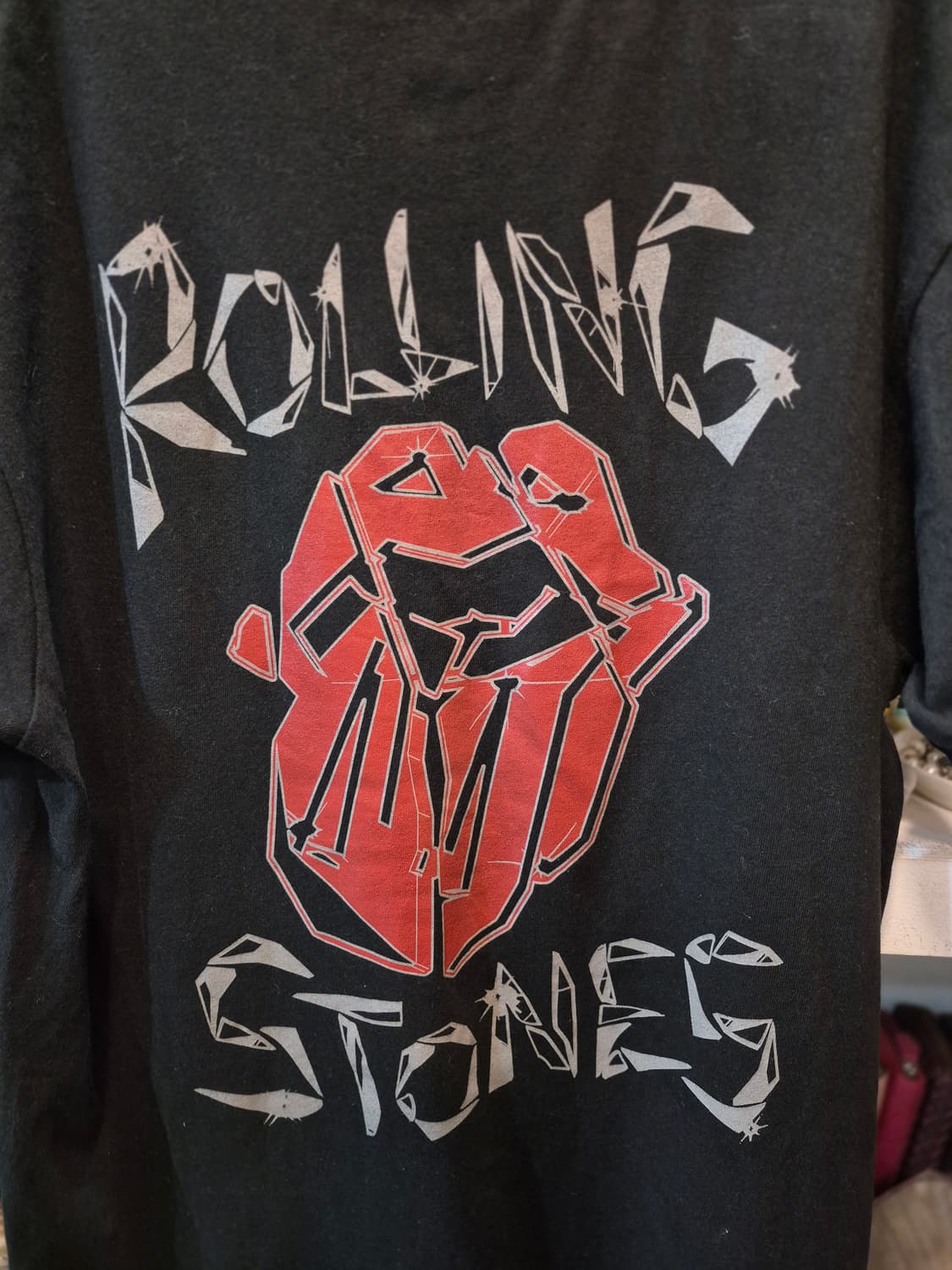 롤링스톤즈 블랙 반팔 티셔츠 상품이미지4