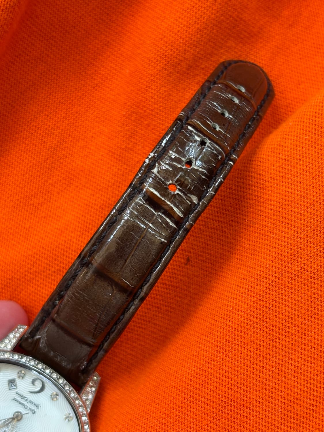 Vintage Tateossian leather watch 상품이미지9