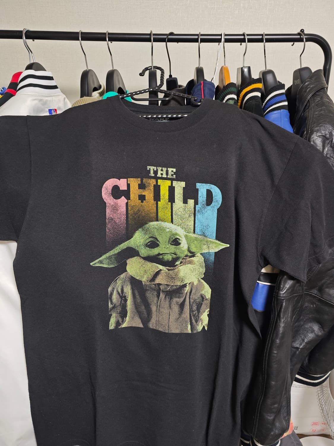 빈티지 스타워즈 요다 반팔 상품이미지1