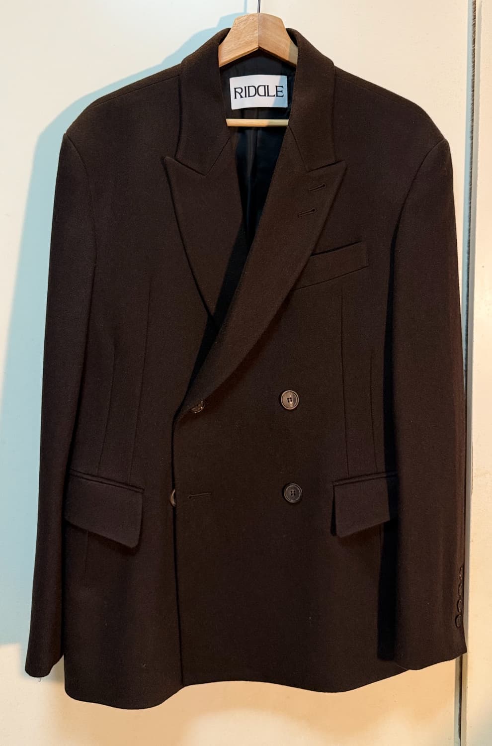 2) 리들 더블 블레이저 시착새상품 상품이미지1