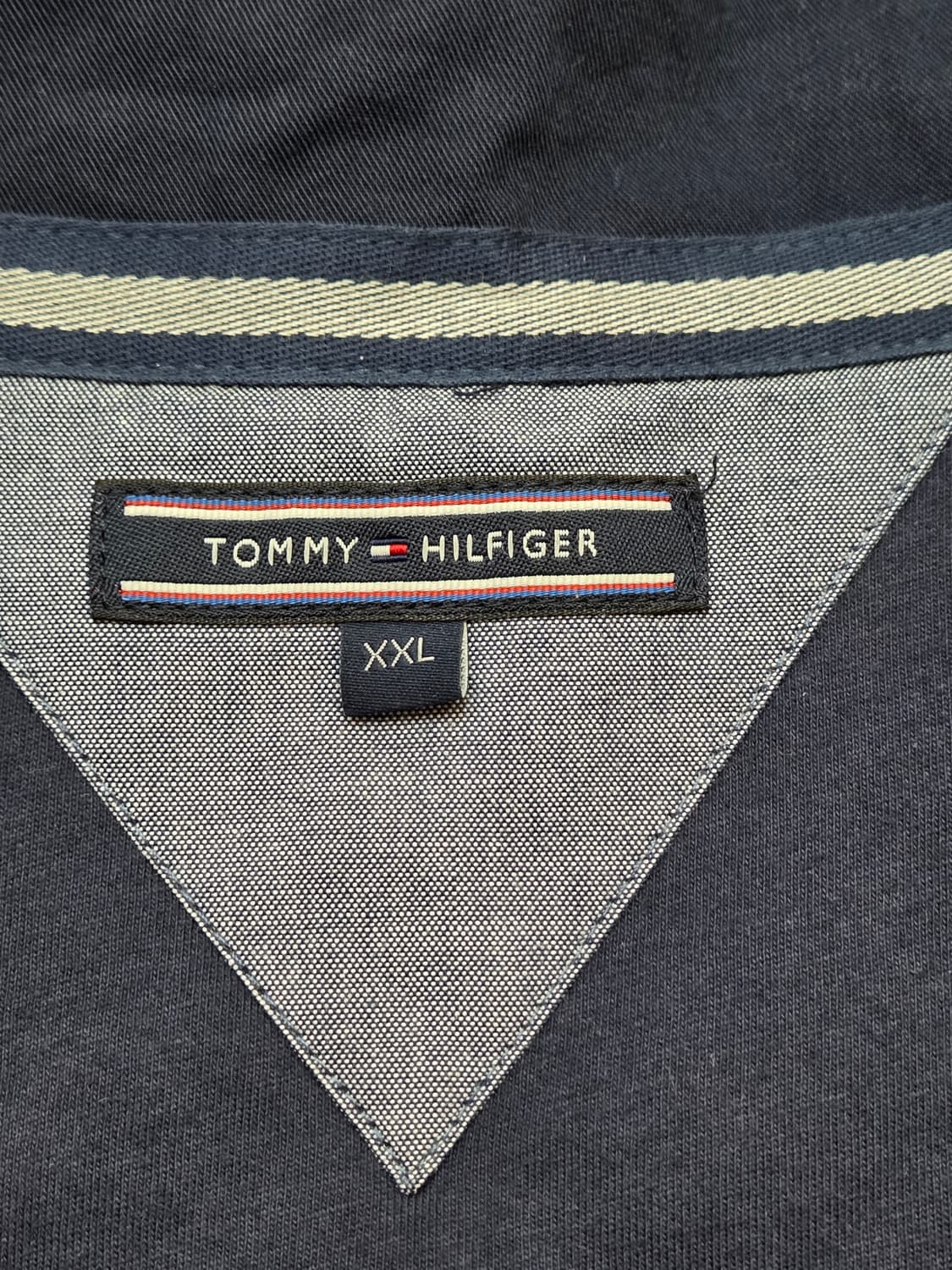 타미힐피거 네이비 퀼팅 조끼 XXL 사이즈입니다. 셔츠나 티셔츠 위에 레 상품이미지3