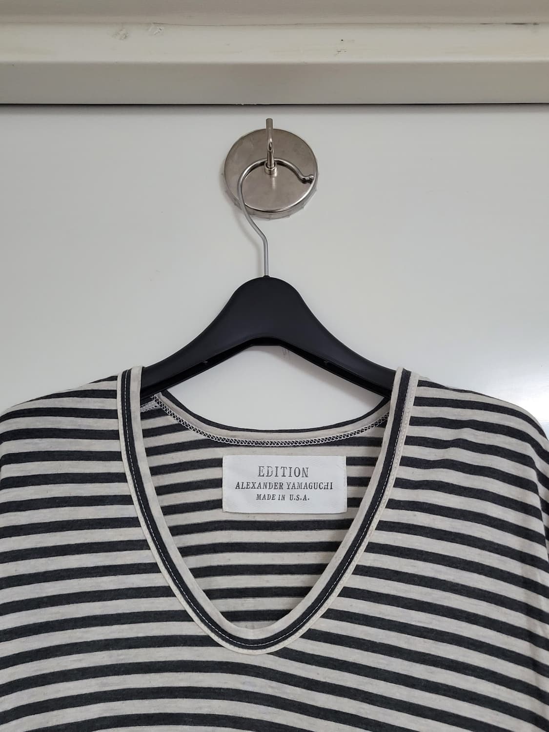U neck border t-shirt 상품이미지3