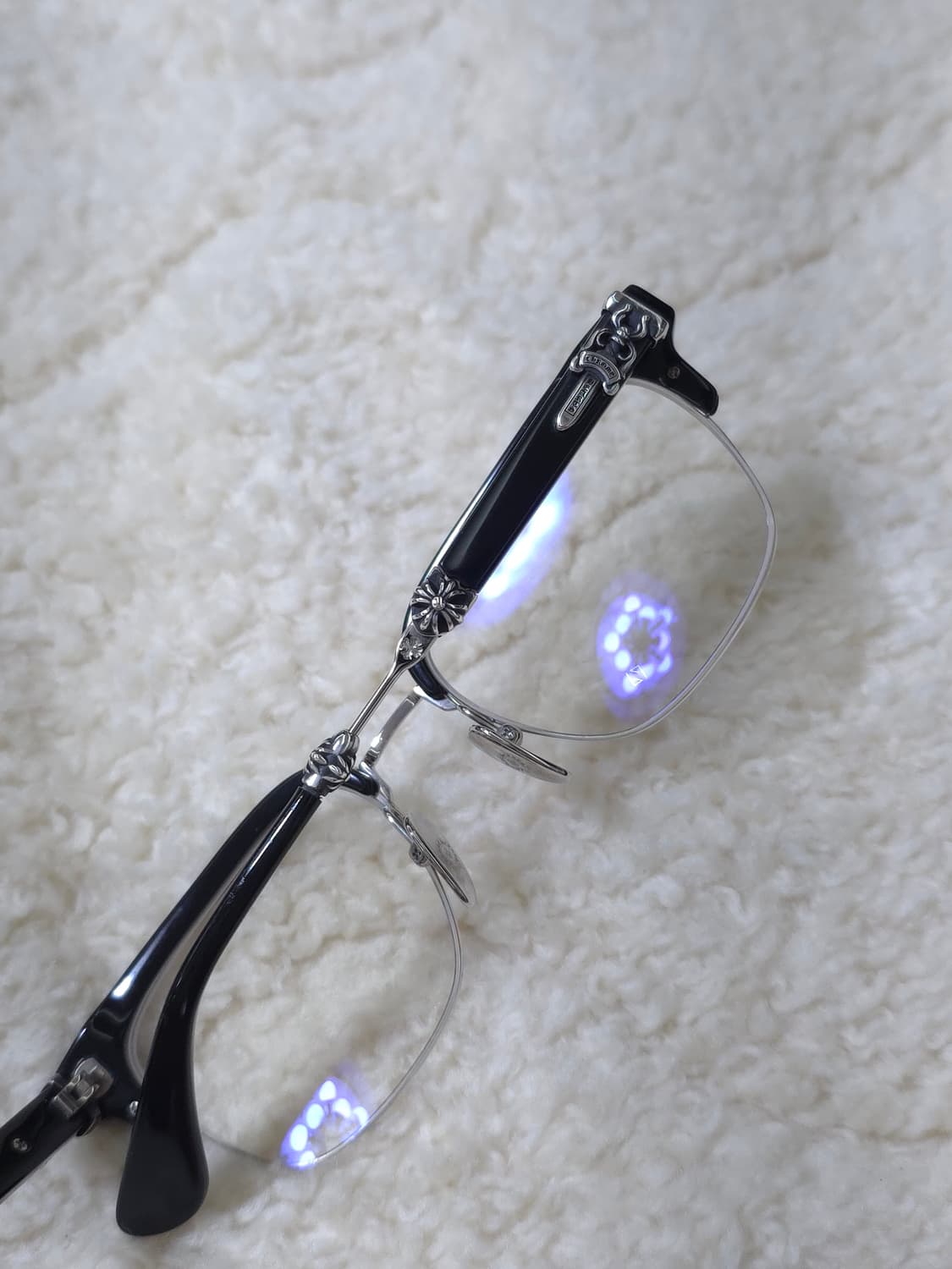 [OS] 크롬하츠 에바질리스트 안경 블랙 실버 상품이미지8