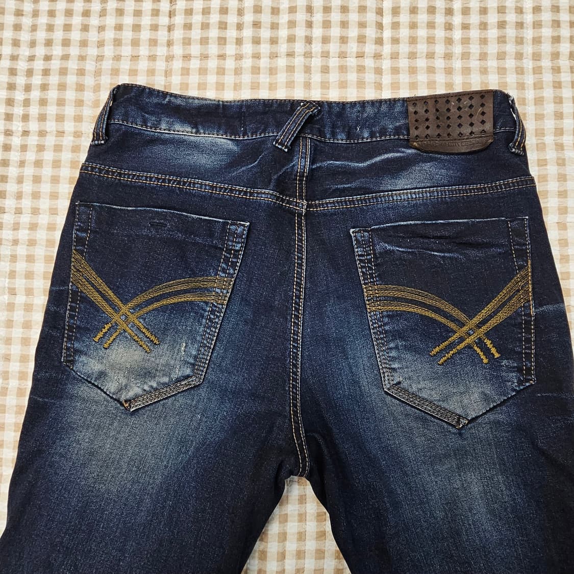 DOHC 도크 스판 데님 청바지 남자32 상품이미지5